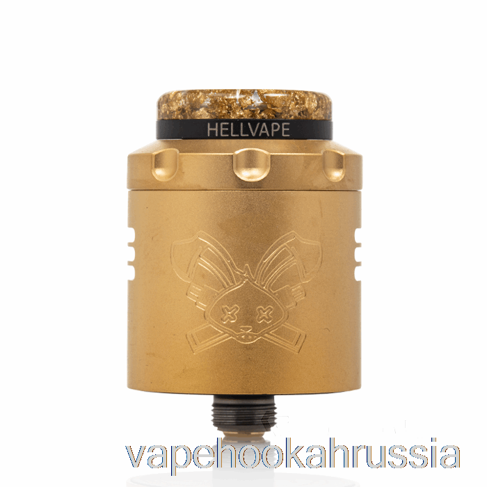 Vape Russia Hellvape Dead Rabbit V3 24 мм RDA [6th Anni] золотой черный